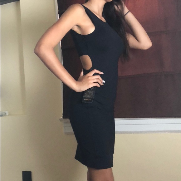Bebe black open back dress - Picture 3 of 3